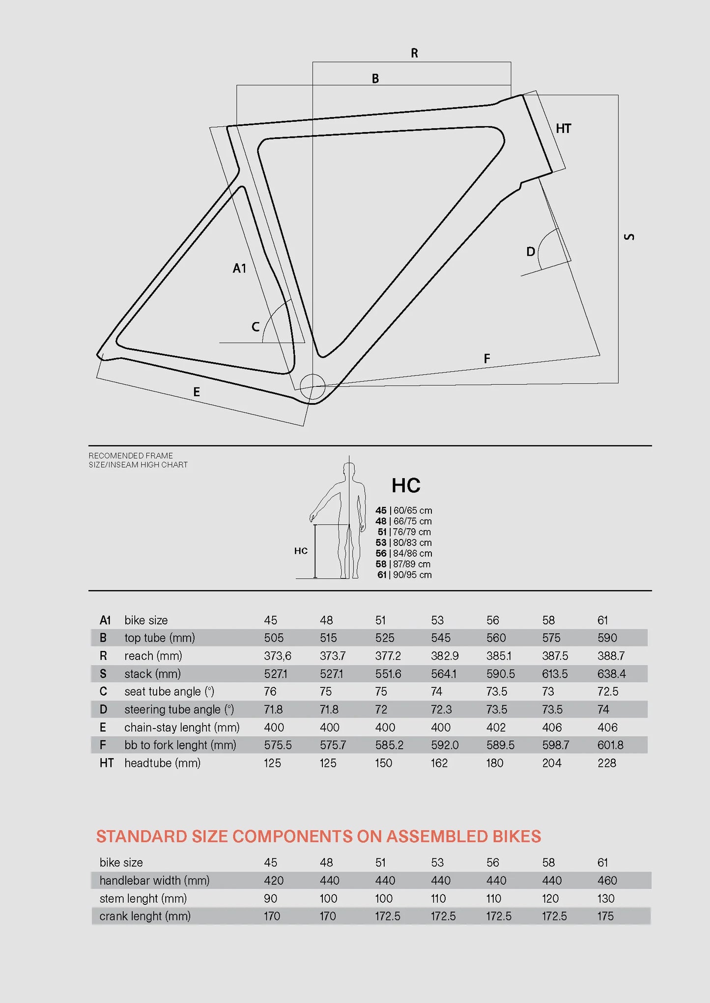 BASSO Venta Frameset (Rim/Brake)