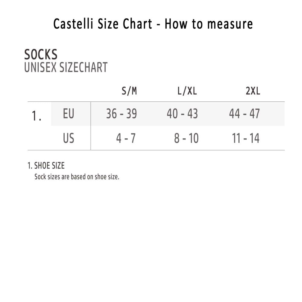 Castelli Premio Evo 18 Socks