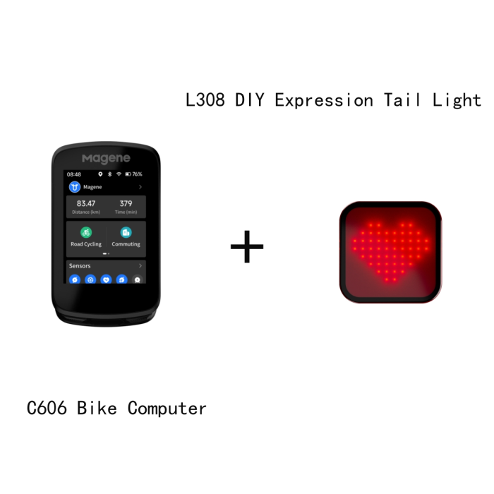 Magene C606 V2 Smart GPS Cycling Computer