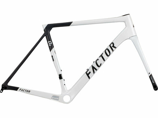 Factor O2D Frameset - Pearl White