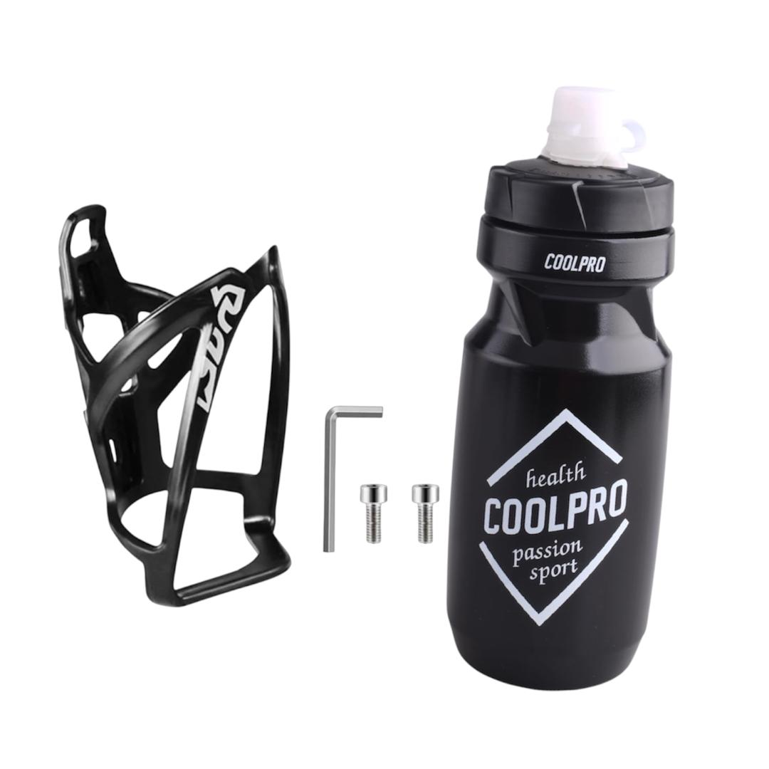 JEELAD Water Bottle And Bottle Cage - Set