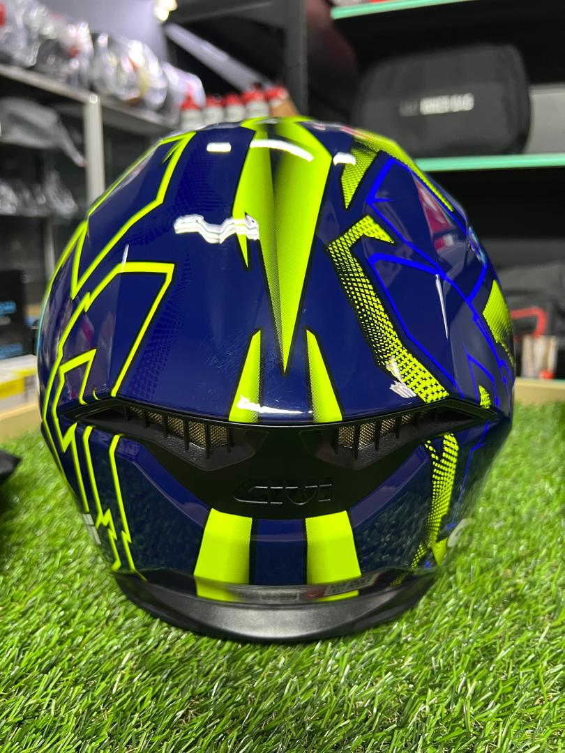 GIVI M35.0 SCUDO GRAPHIC DRACO YELLOW BLUE - M350FDRYB