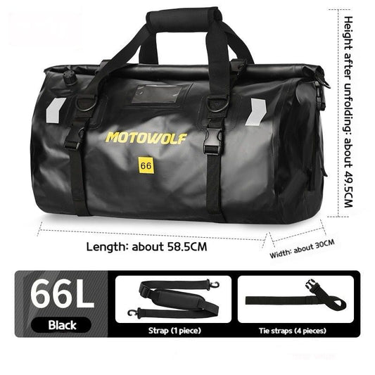 MOTOWOLF DUFFLE BAG MDL0717 - BLACK