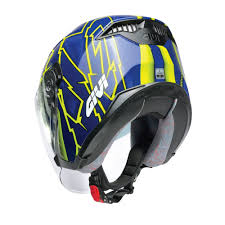 GIVI M35.0 SCUDO GRAPHIC DRACO YELLOW BLUE - M350FDRYB