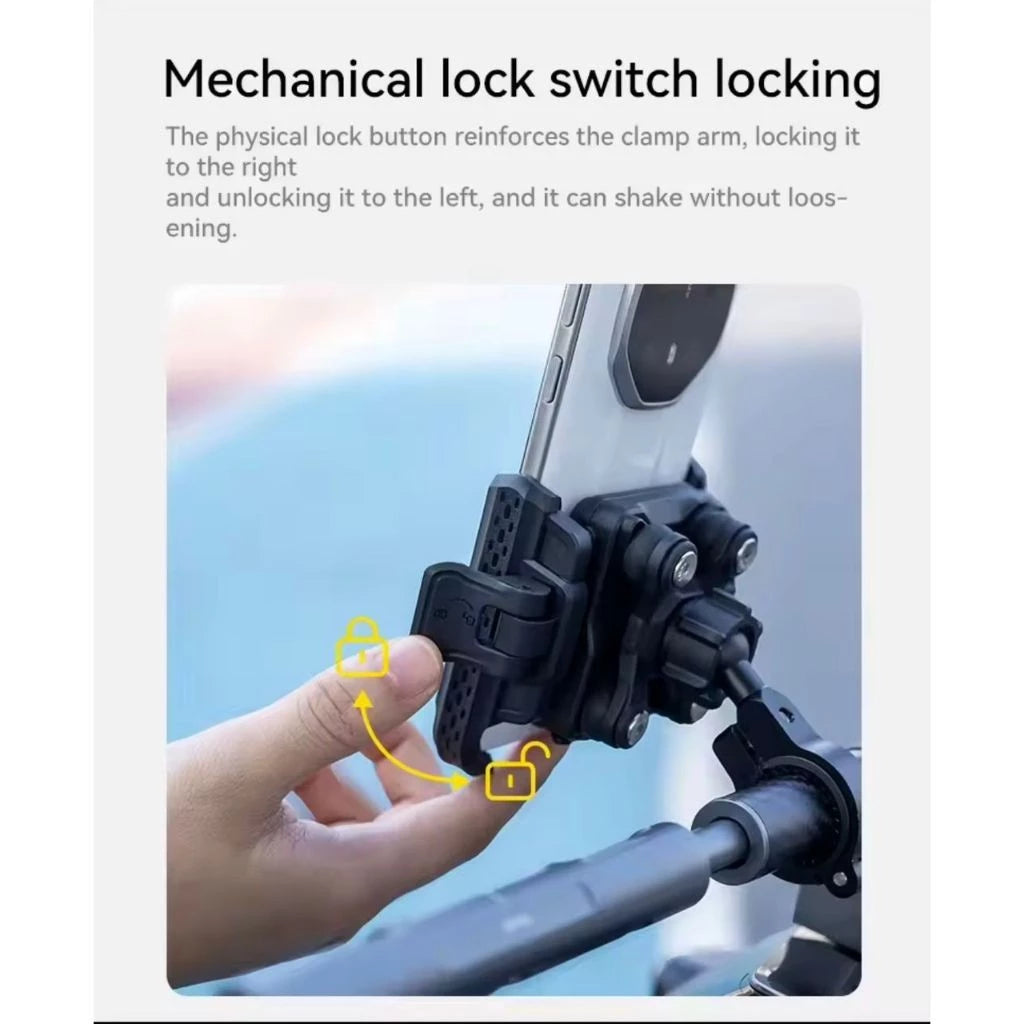 SMNU N2 Phone Holder Motorcycle Anti Vibration