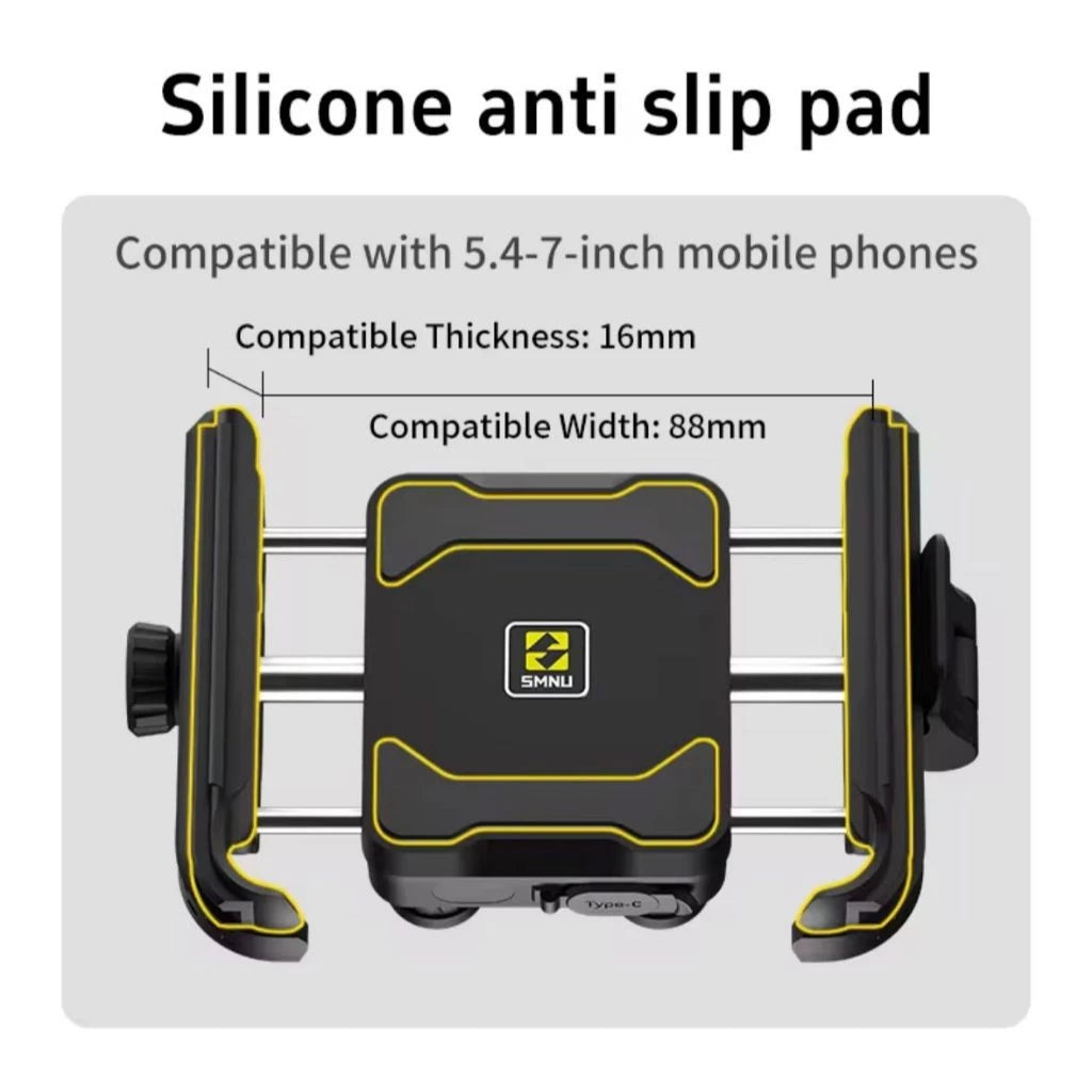 SMNU N2 Phone Holder Motorcycle Anti Vibration