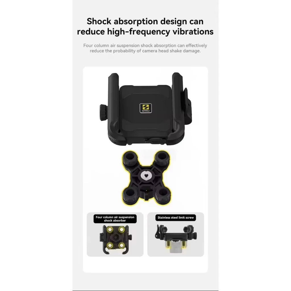 SMNU N2 Phone Holder Motorcycle Anti Vibration