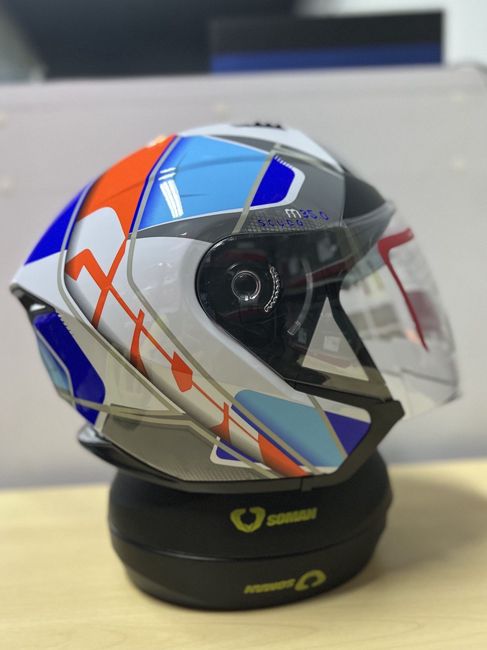 GIVI M35.0 SCUDO SOLID AND GRAPHIC HELMET