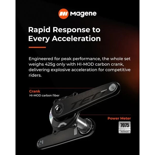MAGENE TEO P515 BASE SPIDER POWER METER CARBON