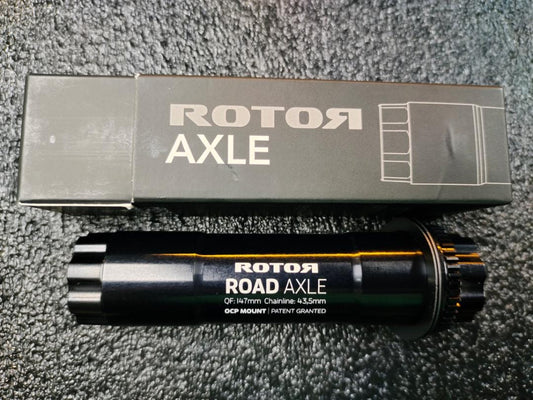 Rotor Road Axle Standard - 30mm Black